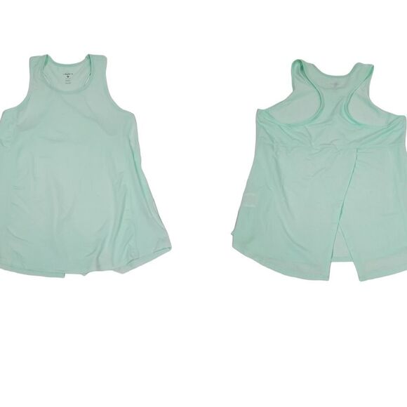 Layers Quick Dry Split Back Racer Tank Top Small - Picture 1 of 7
